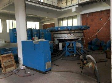 Widok z przodu maszyny BANDERA Blow Film Extruder