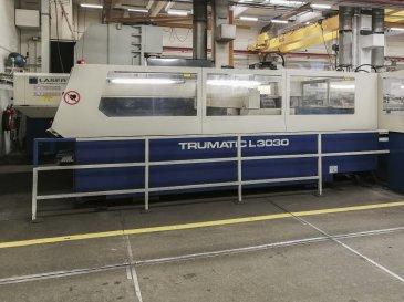 Widok z lewej 1 maszyny Trumpf Trumatic L3030