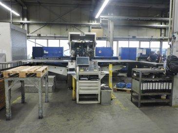 Widok z przodu maszyny Trumpf Trumatic 600L